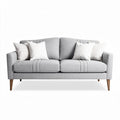 Fabric sofa with contemporary design for living room - 200 x 90 x 85cm