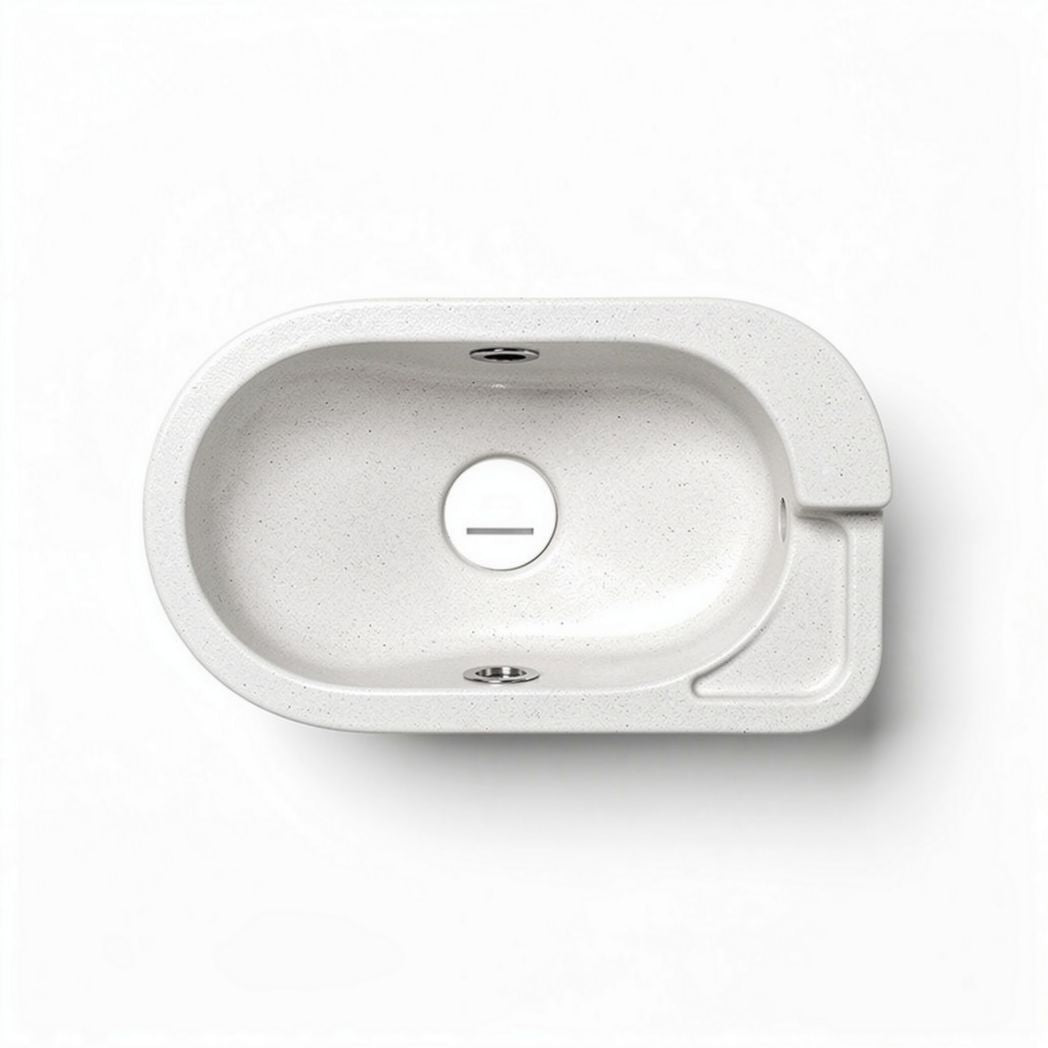 Plastic storage tray for kitchen organization - 20 x 15 x 5cm