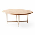 Round dining table - hardwood construction, suitable for dining rooms, 120 x 120 x 75cm